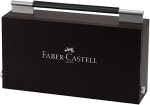 Faber-Castell Compendium 53 ks v dřevěné kazetě + blok Etival A4 Faber-Castell, Compendium, Clairefontaine, Etival, akvarelový blok, sada, výtvarné potřeby, 300 g/m2, A4, dřevěná kazeta