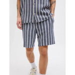 Jack&Jones krátké tepláky JPSTJAIDEN COBA STRIPE JOG SHORTS REG SN 12274413 OCEAN CAVERN m