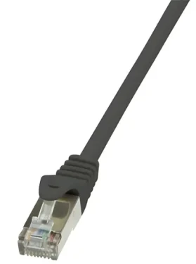 LogiLink černá / Patch kabel / Cat 6 / F/UTP / RJ-45 / 5 m (CP2073S)
