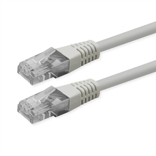 Roline 21.51.1566 RJ45 síťové kabely, propojovací kabely CAT 6 U/UTP 5.00 m bílá nestíněný 1 ks