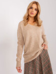 Sweter TO SW model 19069183 camelowy - FPrice Velikost: jedna velikost