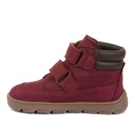 Dětské zimní barefoot boty ZERU TEX BORDEAUX Froddo G2110150-9 - 23