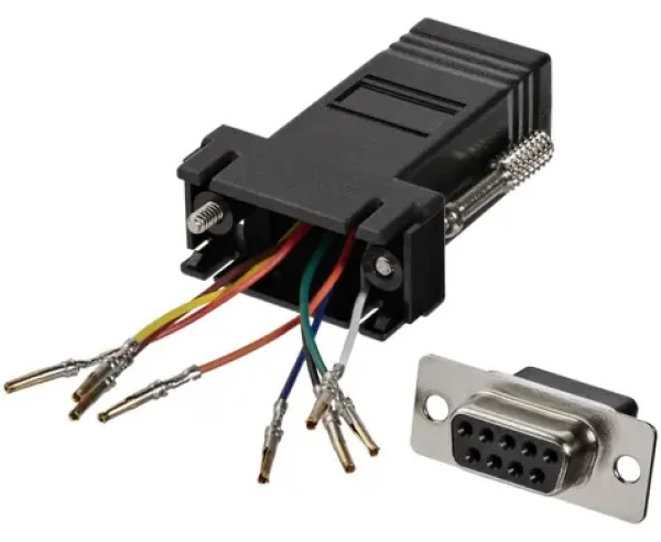StarTech modulární redukce DB9 (F) - RJ45 (F) / Sériový adaptér / RS-232 (GC98FF)