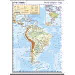 Jižní Amerika mapa