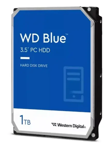 WD Blue 1TB / HDD / 3.5" SATA III / 5 400 rpm / 64MB cache / 2y (WD10EARZ)