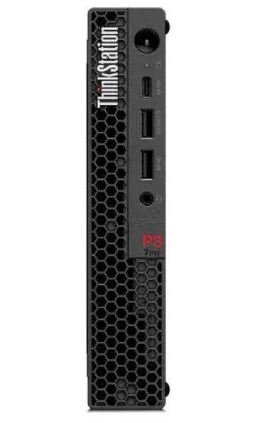 Lenovo ThinkStation P3 Tiny černá / Intel Core i7-14700 2.1GHz / 16GB / 512GB SSD / Intel UHD 770 / W11Pro (30H0005ACK)