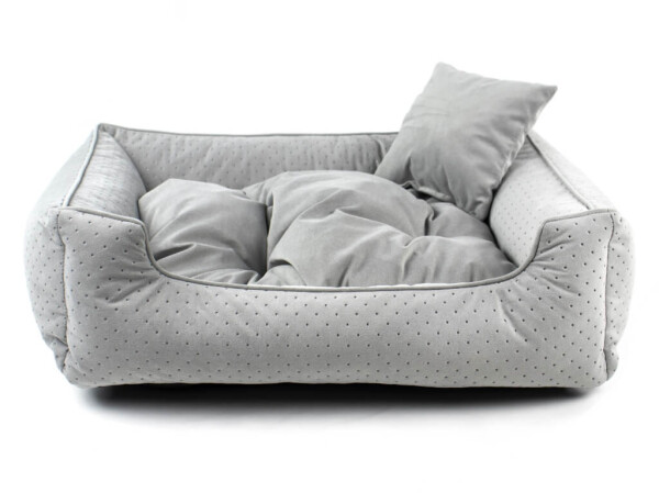 Snug elegantní pelech pro psa Barva: Světle-šedá, Rozměr (cm): 70 x 55