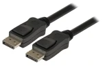 EFB K5560SW.3 černá / Kabel DisplayPort - DisplayPort / 4K 60Hz / 3 m / pozlacené konektory (K5560SW.3)