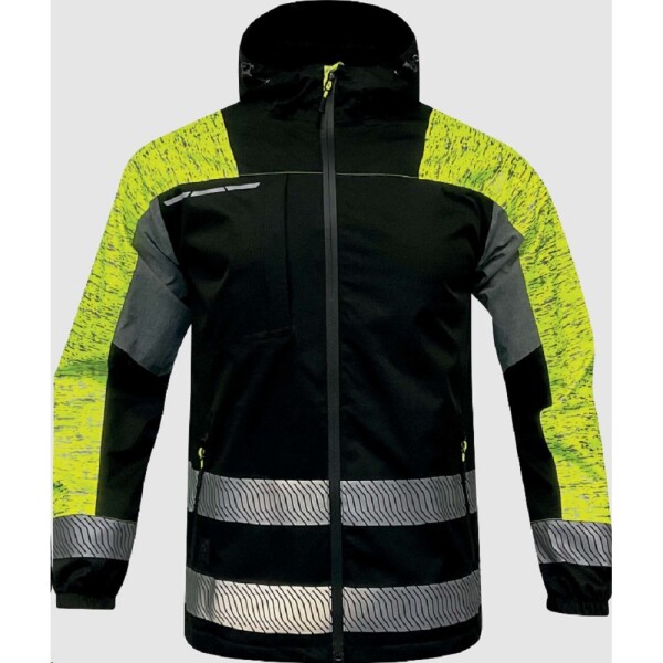 Deltaplus Bunda SAKOYA do deště výstražná žluto-černá M žluto černá