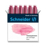 Schneider bombičky inkoustové 6 ks růžové