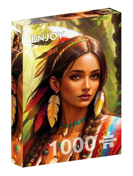 Puzzle Indiánka 1000 dílků
