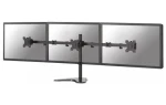 Neomounts TIS FPMA-D550DD3BLACK / stolní stojan pro 3 monitory / velikost 13-27" / VESA 75x75 - 100x100 / nosnost 21 kg (FPMA-D550DD3BLACK)