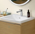 VILLEROY & BOCH - Subway 3.0 Umyvadlo 600x470 mm, s přepadem, otvor pro baterii, CeramicPlus, Stone White 4A7060RW