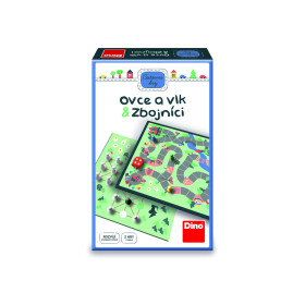 Ovce a vlk & Zbojníci - cestovní hra - Dino