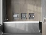 MEXEN - X-Wall-NR modul pro vestavbu do stěny s policí 30x30, nerez 1911303010S