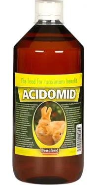 Benefeed Acidomid K králíci / Doplňkové krmivo / Tekutý přípravek / 500 ml (060460)