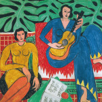 Nástěnný poznámkový kalendář 2026 NOTIQUE - Henri Matisse, 30 x 30 cm