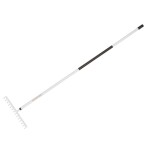 Lehké hrábě kovové White včetně hole FISKARS 1019608