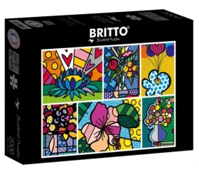 BLUEBIRD Puzzle Koláž: Květiny
