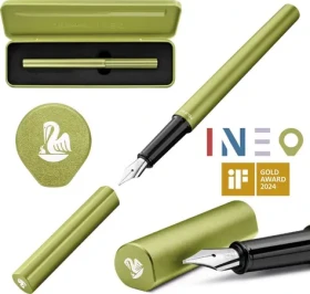 Pelikan Ineo Elements P6 M jarní zelená / Plnicí pero / Nerezový hrot / Dárkové balení (823692)