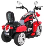 Mamido Dětská elektrická motorka Chopper červená