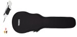 Cascha HH 2286 Carbon Fibre Ukulele Set White