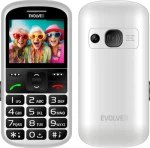 EVOLVEO EasyPhone XS bílá / 2.2" / 0.3MP / SOS / microSDHC (EP-570-XS-WH)