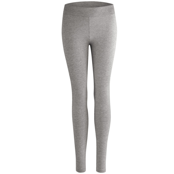 Dámské bavlněné legíny NUR DIE BAUMWOLL LEGGINGS - NUR DIE - šedá XL