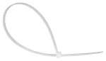 Good Connections Stahovací pásky 250x4,8 mm transparentní / Stahovací pásky / znovuotevíratelné / nylon / 100 ks (KAB-25T48)