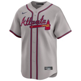 Nike Pánský dres Atlanta Braves MLB Limited Baseball Road Velikost: L
