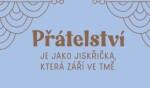Zrcadlový svícen Přátelství MODRÁ - Albi