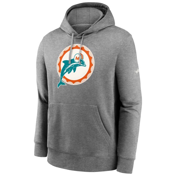 Nike Pánská mikina Miami Dolphins NFL Rewind Logo Club Hoodie Velikost: 3XL