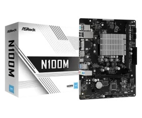 ASRock N100M / Intel N100 / 1xDDR4 / VGA / SATA III / micro-ATX (N100M)