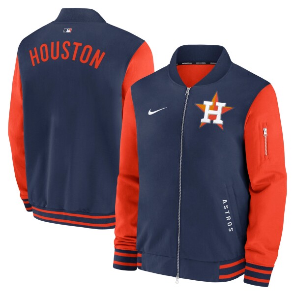 Nike Pánská bunda Houston Astros MLB 2026 Authentic Dugout Bomber Velikost: M