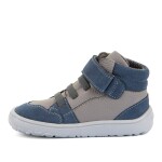 Dětské celoroční kotníkové barefoot boty TEX GO GREY/BLUE Froddo G3110265 - 34
