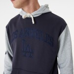New Era Pánská mikina Los Angeles Dodgers MLB Team Patch Oversized Hoodie Velikost: S