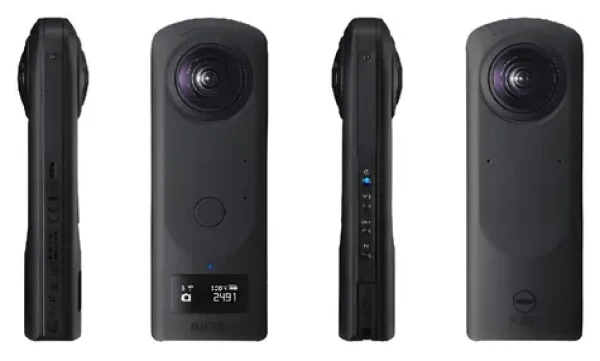 RICOH Theta Z1 51G černá / 360° kamera / 4K 3840 x 1920 / 29,97 fps / Wi-Fi + Bluetooth 4.2 / 51 GB (910820)