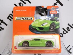 24 - PORSCHE 918 SPYDER - MATCHBOX