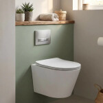 Wc závěsné SAT Infinitio včetně prkénka softclose, zadní odpad SATINF010RREXP SATINF010RREXP