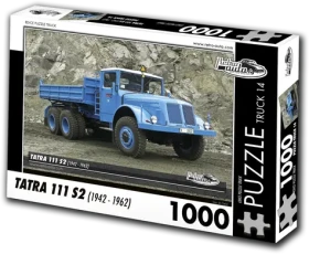 RETRO-AUTA Puzzle TRUCK č.14 Tatra 111 S2