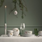 Kähler Design Hammershøi váza bílá - KÄHLER Keramická váza Hammershøi Christmas 13 cm, multi barva, keramika