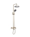 REA - Sprchový Set Arcos brush gold REA-P8716