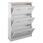 ARTEN (NANO Systems s.r.o.) Botník TOP MIX-3K (Dub sonoma/bílá) BOTNIK-TOPMIX-3K-BILA