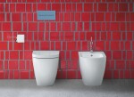 DURAVIT - ME by Starck Stojící WC, zadní odpad, s WonderGliss, alpská bílá 21690900001