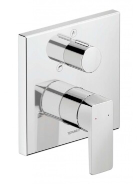 DURAVIT - Manhattan Baterie pod omítku, pro 2 spotřebiče, chrom MH5210012010