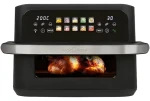 ProfiCook FR 1313 H nerez/černá / Dualní horkovzdušná fritéza / 2400W / 10l / 80-200°C / 10 programů (501313)