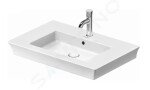 DURAVIT - White Tulip Umyvadlo 750x490 mm, 1 otvor pro baterii, bílá 2363750000