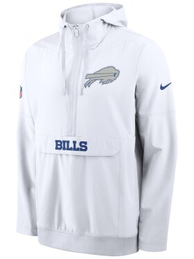 Nike Pánská bunda Buffalo Bills NFL 2026 Rivalries Sideline Half-Zip Anorak Velikost: L