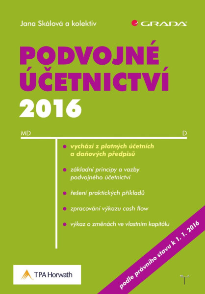 Podvojné účetnictví 2016 - Jana Skálová