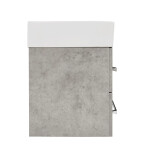 Koupelnová skříňka s umyvadlem SAT Cube Way 60x53x46 cm beton mat CUBE46602BESATCW CUBE46602BESATCW